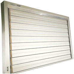 Aluminum louver