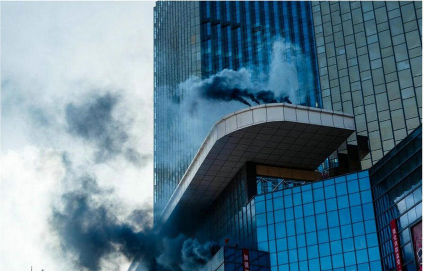 Fire characteristics and fire fighting and rescue of underground commercial buildings